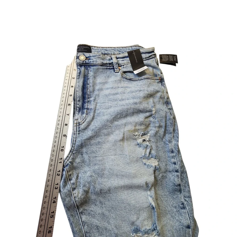 No Boundaries Men's‎ Distressed Slim Fit Denim Jeans Size 38x30